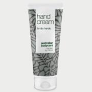 Tube med Australian Bodycare Håndkrem med Tea Tree Oil for tørre og sprukne hender
