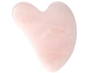 PARSA Beauty Gua Sha massasjestein i rosenkvarts, klassisk gua sha-form