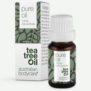 Flaske med 100 % ren tetreolje fra Australian Bodycare
