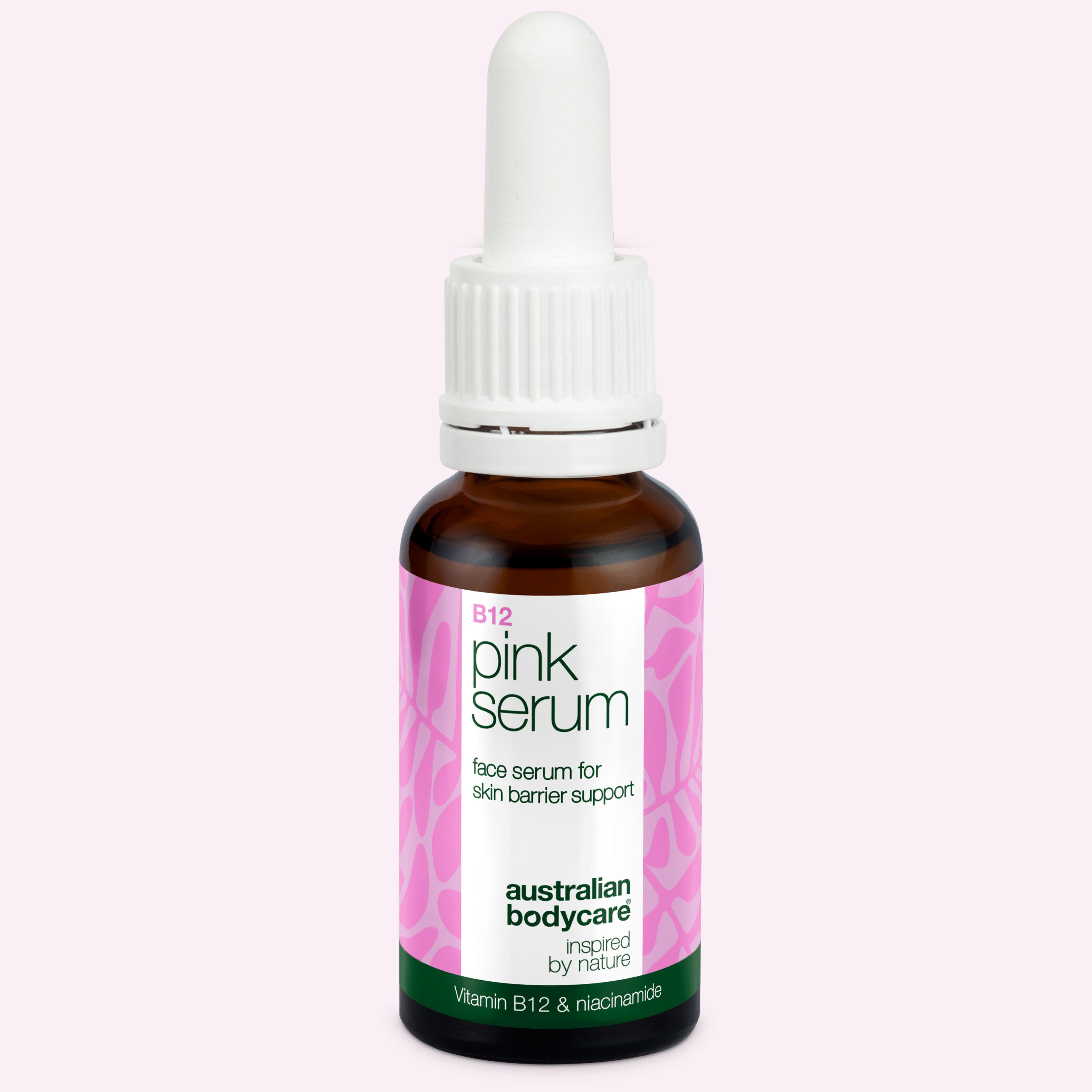 Australian Bodycare Vitamin B12 Pink Serum for rosacea og sensitiv hud
