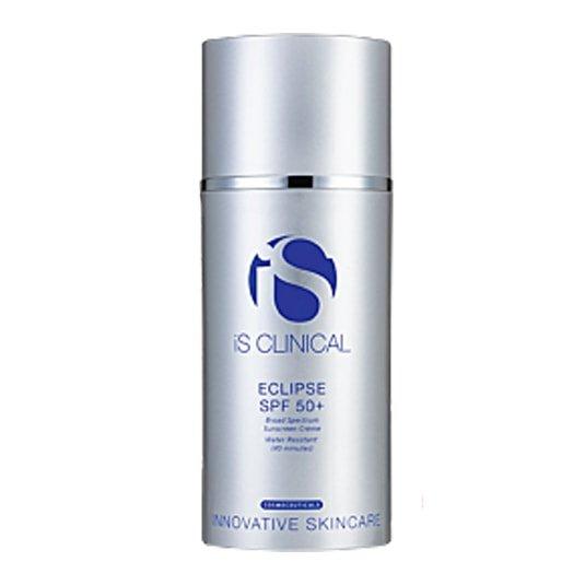 iS CLINICAL Eclipse SPF 50+ Non-Tinted 100 ml, mattende hybrid mineralsk solkrem for fet hud og under sminke