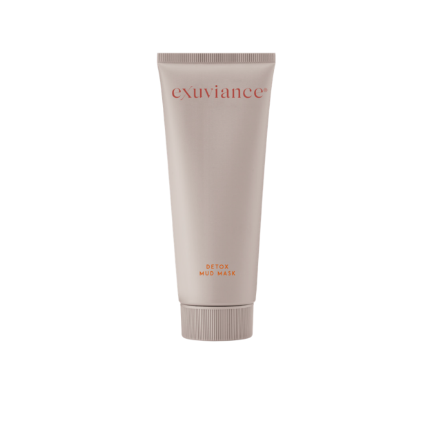 Exuviance Detox Mud Treatment 100 ml mørk flaske med hvit pumpe